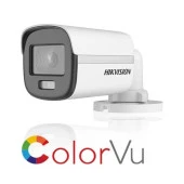 HIKVISION 2MP BULLET 3.6MM COLOR-VU DS-2CE10DF0T-PF 20metre AHD Kamera - 1