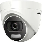 HIKVISION 2MP DOME 3.6MM COLOR-VU DS-2CE70DF0T-PF 20metre 4in1 Güvenlik Kamerası - 1