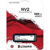 KINGSTON 500GB NV2 SNV2S/500G 3500- 2100MB/s M2 PCIe NVMe Gen3 Disk - 2
