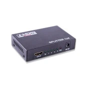 QPORT 4port Q-SPL4 1port HDMI (giriş) 4port HDMI (çıkış) 1920x1080 HDMI Splitter - 2