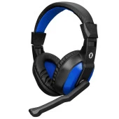 SNOPY X-BLOOM USB Siyah/Mavi Gaming Mikrofonlu Kulaklık SN-633 - 1