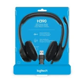 Logıtech H390 Usb Kulaklık-Siyah 981-000406 - 7