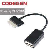 Codegen Samsung Galaxy Tab Usb Otg Kablo Siyah CDSG-01 - 1