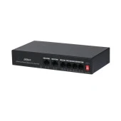 DAHUA 6port 36w 4port PoE PFS3006-4ET-36 10/100 2X-UPLINK Yönetilemez Switch thumbnail 2