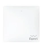 Fonri Wf3-El3-0202-03 Wıfı Kablosuz Kendinden Enerjili  Akıllı Dokunmatik Çiftli Duvar Anahtarı - 1