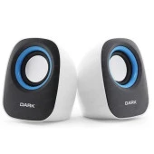 DARK DK-AC-SP100 1+1 6W Siyah-Beyaz Hoparlör - 1