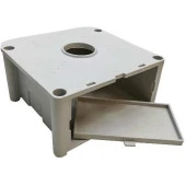 OEM ZN52 Kamera Sonlandırma Buatı Beyaz Buat IP66 Mika 130*130*60 - 1
