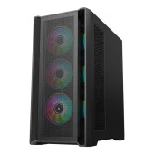 FRISBY 850W 80+ FC-9445G 4-RGB FANLI GAMING MID-TOWER PC KASASI thumbnail 4