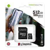 KINGSTON 512GB MicroSD CL10 SDCS2/512GB - 1