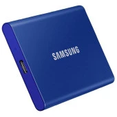 SAMSUNG 1TB T7 MU-PC1T0H/WW USB 3.0 SSD HARİCİ DİSK MAVİ - 1