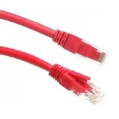 ODS 0.3m CAT6 Utp LSZH Saf Bakır Kırmızı Patch Kablo - 1