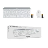 LOGITECH MK470 Kablosuz Q Trk Beyaz Multimedya Klavye - Mouse Set 920-009436 - 3