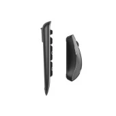 LENOVO LECOO KW202 Kablosuz Q Trk Optic Mouse Siyah Standart Klavye - Mouse Set - 5