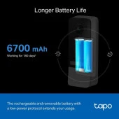 TP-LINK Tapo D230S1 Tapo Akıllı ve Pilli Görüntülü Kapı Zili - 6