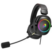 GAMEBOOSTER H44 RGB USB7.1 Siyah Profesyonel Oyuncu Kulaklığı - 2