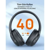 Taotronıcs TT-BH1121 Kulaküstü Bluetooth Kulaklık Siyah - 3