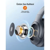 Taotronıcs TT-BH1121 Kulaküstü Bluetooth Kulaklık Siyah - 4