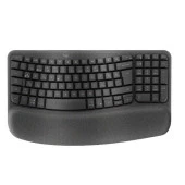 Logitech Wave Keys Kablosuz Klavye Q TR Siyah 920-012311 - 1