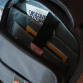 NPO TRV02 Travela 16" Siyah Notebook Sırt Çantası Genişleyebilir - 3