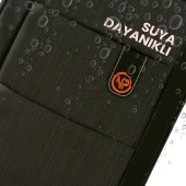 NPO TRV02 Travela 16" Siyah Notebook Sırt Çantası Genişleyebilir - 5