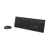 RAPOO 8110M 12482 KABLOSUZ KLAVYE MOUSE SET SİYAH - 2