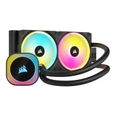 CORSAIR 240MM H100i CW-9061001-Ww RGB AM5-1700P SIVI SOĞUTMALI İŞLEMCİ FANI - 1