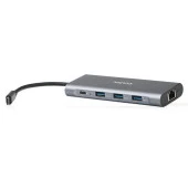 DARK DK-AC-U31X36 USB 3.1 Type-C - USB 3.0+ Ethernet/HDMI/TF SD Çoklayıcı - 2