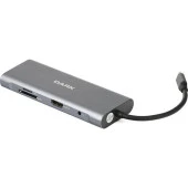 DARK DK-AC-U31X36 USB 3.1 Type-C - USB 3.0+ Ethernet/HDMI/TF SD Çoklayıcı - 6