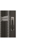 AGER 26U 800x1000mm Dikili Tip Siyah Kabinet Vega AG-VB26U8010S1-BAAA-A-M1 Cam Kapak thumbnail 1