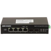 HIKVISION 4port DS-3T0506HP-E/HS GIGABIT 2-SFP 60W POE YÖENTİLEMEZ ENDÜSTRİYEL SWITCH - 2