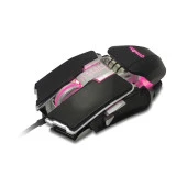 QUADRO DP-480 USB siyah RGB Oyuncu Mouse - 1