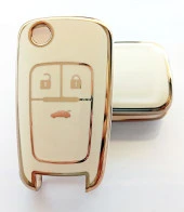 Opel Astra J Insignia Uyumlu Nano Anahtar Kılıfı Kumanda Kılıfı Oto Anahtarlık Beyaz thumbnail 1