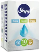 Sleepy Bebek Bakım Alt Açma Örtüsü 60*90Cm 100 Adet - 2