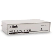 S-LINK 4port MSV-1415 2x 15pin DSub 1920x1440 150mhz Vga,Video Splitter thumbnail 1