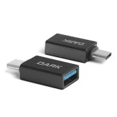 DARK DK-AC-U31X30 USB 3.1 Type-C - USB 3.0+ Type-A Dönüştürücü - 1