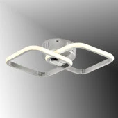 TT Aydınlatma TT405-2-KR  Krom Kaplama 2 li Kare Led Avize - 1