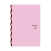 Keskin Color A4 100 Yaprak Çizgili Plastik Kapak Sipiralli Pastel Note Defteri thumbnail 1