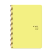 Keskin Color A4 100 Yaprak Çizgili Plastik Kapak Sipiralli Pastel Note Defteri thumbnail 3