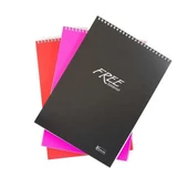 Keskin Color Bloknot Free Office Spiralli Çizgisiz 100 Yaprak A4 (Adet Fiyatıdır) - 1