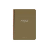 Free Platinum A5 80 Yaprak Çizgili Plastik Kapak Defter Keskin Color - 3