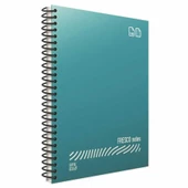 Gıpta Fresco Spiralli Plastik Kapak Defter A4 80 YP Çizgili 4899 - 2