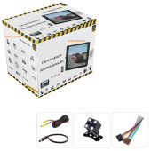 9 İNÇ BÜYÜK EKRAN DOUBLE TEYP (ŞAHIN TOFAŞ MODEL) + 4 LED GECE GÖRÜŞLÜ GERİ VİTES KAMERA İKİSİ BİR ARADA - 3