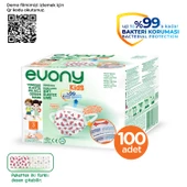 EVONY ELASTİK KULAKLI ÇOCUK KIDS MASKE 100 Adet - 3
