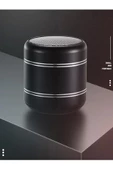 Mini Alüminyum Tws Kablosuz Bluetooth Hoparlör – Yuvarlak Metal Tasarım, Yüksek Bas Ve Taşınabilir Özellikler - 1