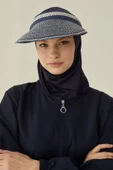 Lacivert Plain Pattern Tesettür Mayo thumbnail 2