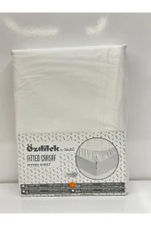Özdilek Colourist Çift Kişilik Fitted(Lastikli) Yastıklı Çarşaf 160X200+30-Beyaz 160 x 200 - 1