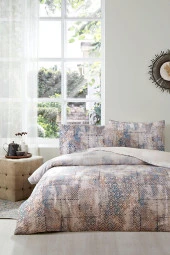Özdilek Vintage Rug Çift Kişilik Soft Life Saten Nevresim Takımı 200 x 220 - 1