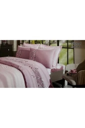 Özdilek Boutique Çift Kişilik Nevresim Takımı Pembe-Florest 200 x 220 - 1