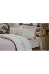 Özdilek Boutique Çift Kişilik Nevresim Takımı Pembe-Petra 200 x 220 - 1