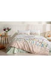 ÖZDİLEK TEK KİŞİLİK SOMON SPRING GARDEN NEVRESİM TAKIMI - 1